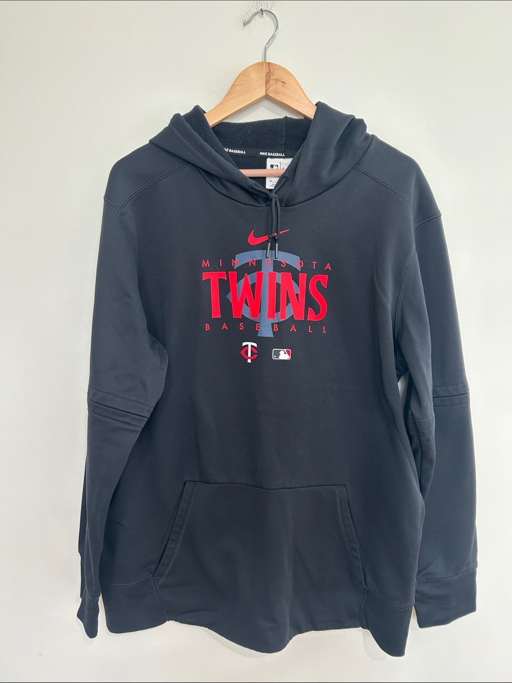 Nike Baseball Minnesota Twins Therma-Fit Hoodie Size XL EUC